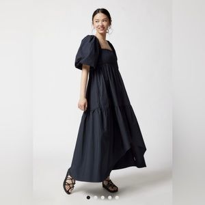 uo kimchi blue black maxi dress